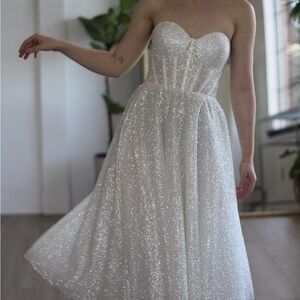 Rosie Etienne Sparkly Midi Dress